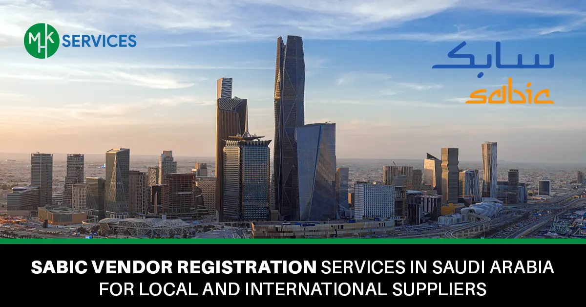 SABIC Vendor Registration Services in Saudi Arabia